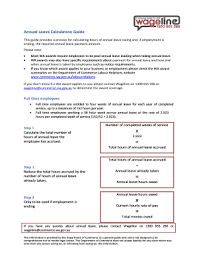 Housing loan calculator to calculate your mortgage home loan monthly repayment & your home loan eligibility. Annual Leave Calculation