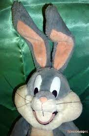 Bugs Bunny Rabbit Plush Toy Stuffed Animal Warner Bros Mighty Star 1991 Cartoon Rabbit Plush Toy Pet Toys Plush Toy
