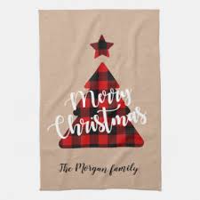 Tea towels have always been popular choices for monogramming, but there's no need to be fussy. Monogram Christmas Kitchen Hand Towels Zazzle