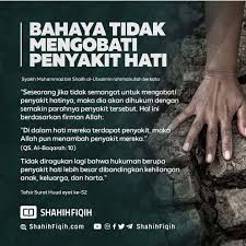 Hati yang mati dapat diartikan juga sebagai hati yang tidak ada kehidupan didalamnya. Pin Op Sunnah