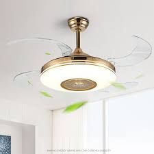 Hunter fan company wifi 54 symphony matte nickel ceiling fan with light/remote by hunter fan company (1) $330. 42 Inch Led Ceiling Fans With Warm Daylight Cool White Light Foldable Invisible Fan Ceiling Fans Lights Ceiling Fans Aliexpress