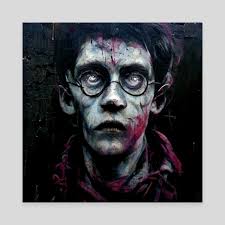 Horror Harry Potter , an art canvas by James Ropp