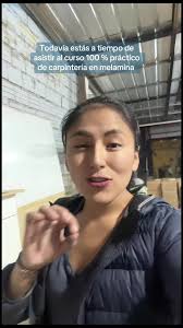 Curso práctico de carpintería en melamina en La Paz