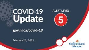 Jacinda ardern says the level 4 lockdown will continue for one more week with it coming to an end at 11.59pm on monday april 27. N L Covid 19 Caseload Takes A Nosedive As Regions Outside Avalon Move To Alert Level 4 Cbc News