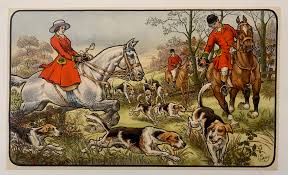 English Fox Hunting Poster ✓ – Poster ...