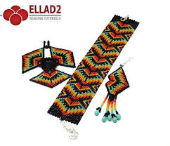 Check out some of our favorite free bead loom patterns. Loom Bracelet Pattern Beading Patterns Ellad2