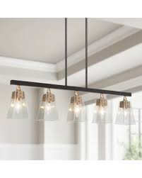Pendant light for kitchen island, modern hanging ceiling light, dining lights. Don T Miss Sales On 5 Light Black Gold Linear Glass Kitchen Island Chandelier Ceiling Pendant Lights L34 2 W3 54 H8 7 L34 2 W3 54 H8 7 Black Gold