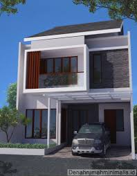 Rumah type 60 merupakan rumah dengan luas bangunan 60 m2. 33 Foto Desain Rumah Minimalis Type 36 60 2 Lantai Terbaik Masa Kini Deagam Design