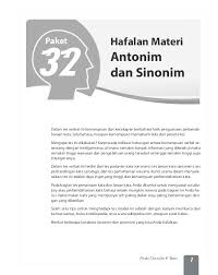 Maybe you would like to learn more about one of these? Pdf Bank Sinonim Antonim Debby Ananda Academia Edu