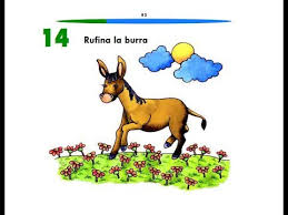 Libro de texto de primer grado. Rufina La Burra Espanol Primer Grado Lecturas Youtube
