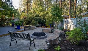 Shop our best selection of contemporary & modern fire pits to reflect your style and inspire your home. Mid Century Backyard Spokane Landscape Design And Construction Pacific Garden Design