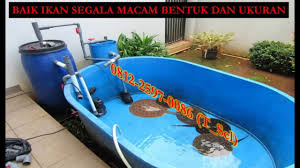 Call 0812 2597 0086 T Sel Jual Bak Ikan Fiberglass Youtube