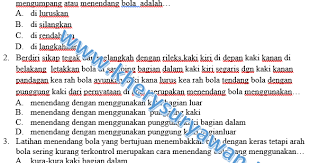 Check spelling or type a new query. Soal Dan Kunci Penjas Kelas 7 8 9 Smp Terbaru Kherysuryawan Id