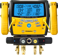 Maybe you would like to learn more about one of these? Fieldpiece Sman460 Wireless 4 Port Digital Manifold W Micron Gauge Tequipment