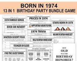 Nov 18, 2021 · take the quiz: Born In 1974 Etsy