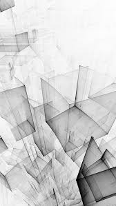 Abstract Black And White Pattern Wallpaper Abstract Bw White Cube Pattern Iphone 5s Wallpaper Abstract Geometric Art Art Background