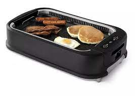 Salton Smokeless Indoor Grill Griddle Two Plates Non Stick 1200 Watts Ebay Indoor Bbq Indoor Grill Bbq Grill