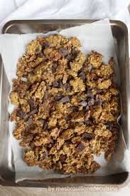 Granola D Automne Au Potimarron Preparation Repas Dejeuner Granola Alimentation