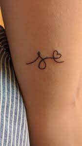 Letter S Heart Small Infinity Tattoos Small Heart Wrist Tattoo Tattoo Lettering