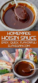 1 tbsp sweetened condensed milk; Homemade Hoisin Sauce Recipe Easy Quick Elavegan Recipes