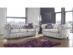 Fabric chaise sectional apartment sofa, created for macy's. Chesterfield 3 2 Seat Deep Fill Fabric Living Room Sofa Set