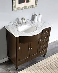 Espresso Single Sink Bathroom Vanity