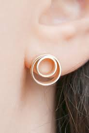 Jewellery Holder Her Jewellery Box Locks And Keys Into Gold Earrings Turn Ears Black All Jewellery Minimalist Earrings Gold Modern Silver Jewelry Stud Earrings
