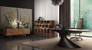 Real zebrano wood veneer with stainless steel accents. English Get The Best Collection Of Modern Italian Office Furniture Modern Italian Design Furniture Store From Italy Coch Italia Leather Sofas Il Piccolo Design