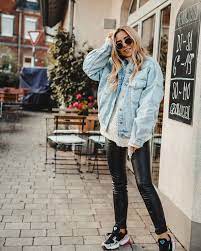 Working Part Time Hardly Working Want Get Repeat Fall Jackets Outfit Jacket Outfits Denim Jacket Outfit