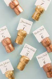 Guidecentral is a fun and visual way to discover diy ideas learn new skills, meet amazing people who share your passions and even upload your own diy guides. Diy Champagne Cork Place Card Holders Champagne Cork Crafts Cork Crafts Diy Card Holder Diy