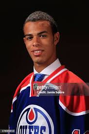 Connor Hurley, 38th overall pick by the Buffalo Sabres, poses for a... News  Photo