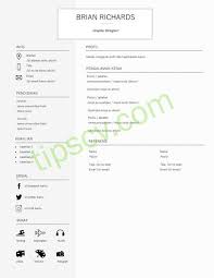 Download Format Cv Kosong Doc Cv Kreatif Riwayat Hidup Dan Desain Cv