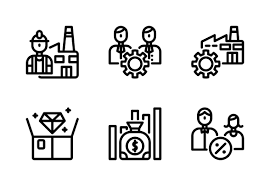 Business Model Canvas Icons By Mikha Suryanto In 2020 Business Model Canvas Canvas Business Icon