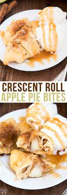 Apple Pie Bites These Crescent Roll Apple Pie Bites Are So Much Easier Than Apple Pie With The Same Great F Crescent Roll Apple Pie Apple Pie Bites Pie Bites
