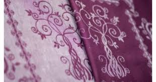 Natibaby Plum Trees 60 Cotton 40 Linen Natibaby Wrap Natibaby Best Baby Carrier