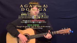 Chevy Van Eric Church Guitar Lesson Chord Chart Capo 3rd Youtube