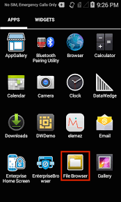The apk from the forum thread linked below and install it on your . Enterprise Home Screen Setup Zebra Technologies Techdocs