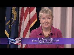 Deb Patterson (D) candidate, Oregon Senate District 10