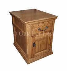 Shaker Style Oak One Drawer Side Table Oak End Table With Drawer Door Fully Enclosed Oak End T Coffee Table With Drawers Oak End Tables Oak Coffee Table