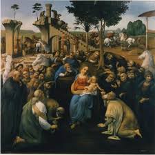 The adoration of the magi is an unfinished early painting by italian renaissance artist leonardo da vinci. Leonardo Da Vinci 1452 1519 Artist Scientist And Towering Influence Of The Italian Renaissance His Brilliance And Technical Expertise Had No Equal A Truly Leonardo Da Vinci Uffizi Gallery Renaissance Art