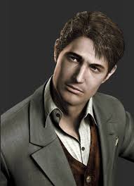 How is George Hamilton connected to the hooded guy in Resident Evil Requiem?