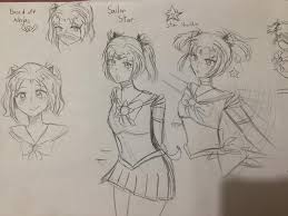 Oc drawing! Sailor star!! Yuuki Sato♡ : r sailormoon