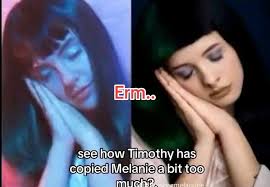 Melaine Poses with Timothy