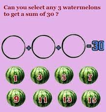 Back in march, it was the calming, everyday escapi. Tricky Watermelons Maths Puzzle With Answer