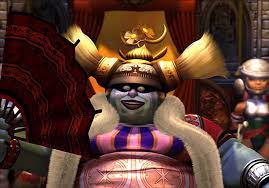 In Final Fantasy 9 (2000) in the opening performance for the egotistical,  hideous Queen Brahne, the Tantalus Troupe play a variation of 