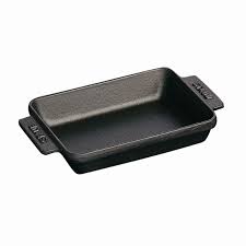 Staub 7 Cast Iron Gratin Baking Roasting Dish Cast Iron It Cast Rectangular