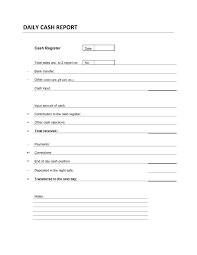 Download this one for free and get started using this cash sheet right away. Daily Cash Transaction Report Template