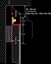 Das licht macht sich so gut, dass sie in vielen bereichen kein direktes licht mehr einschalten werden. Circum 21 Snl Flex Led Trockenbauprofil Led Profil Led Licht