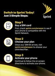 Activating a replacement phone power off the old phone. Sprint Sim Kit Your Phone Our Unlimited Talk Text Data Plans Pricepulse