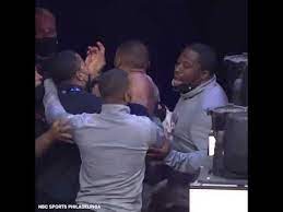 Westbrook appeared incensed, but coaching staff stopped him from going into the stands. A Fan Appeared To Throw Popcorn At Russell Westbrook As He Went To The Locker Room Shorts Youtube